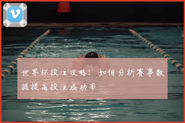 世界杯投注攻略：如何分析赛事数据提高投注成功率