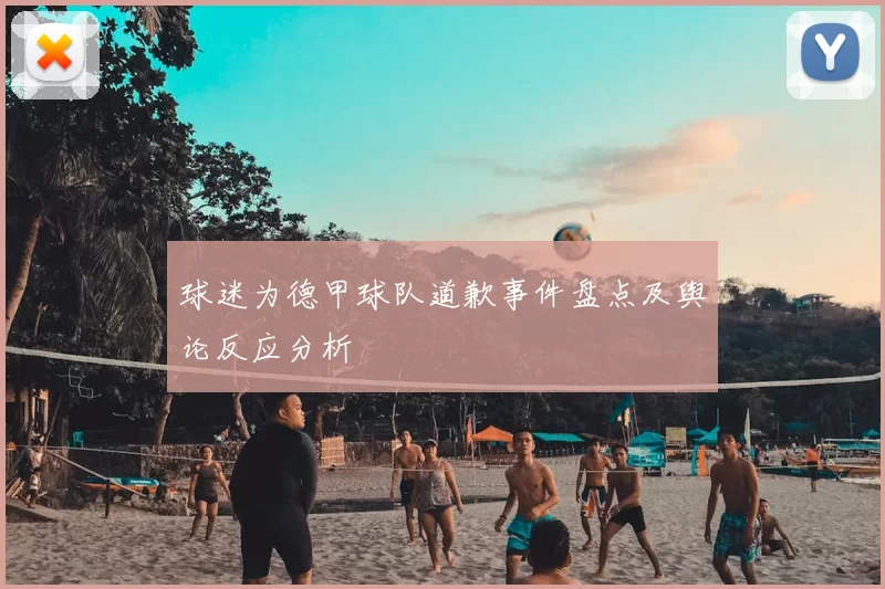 球迷为德甲球队道歉事件盘点及舆论反应分析
